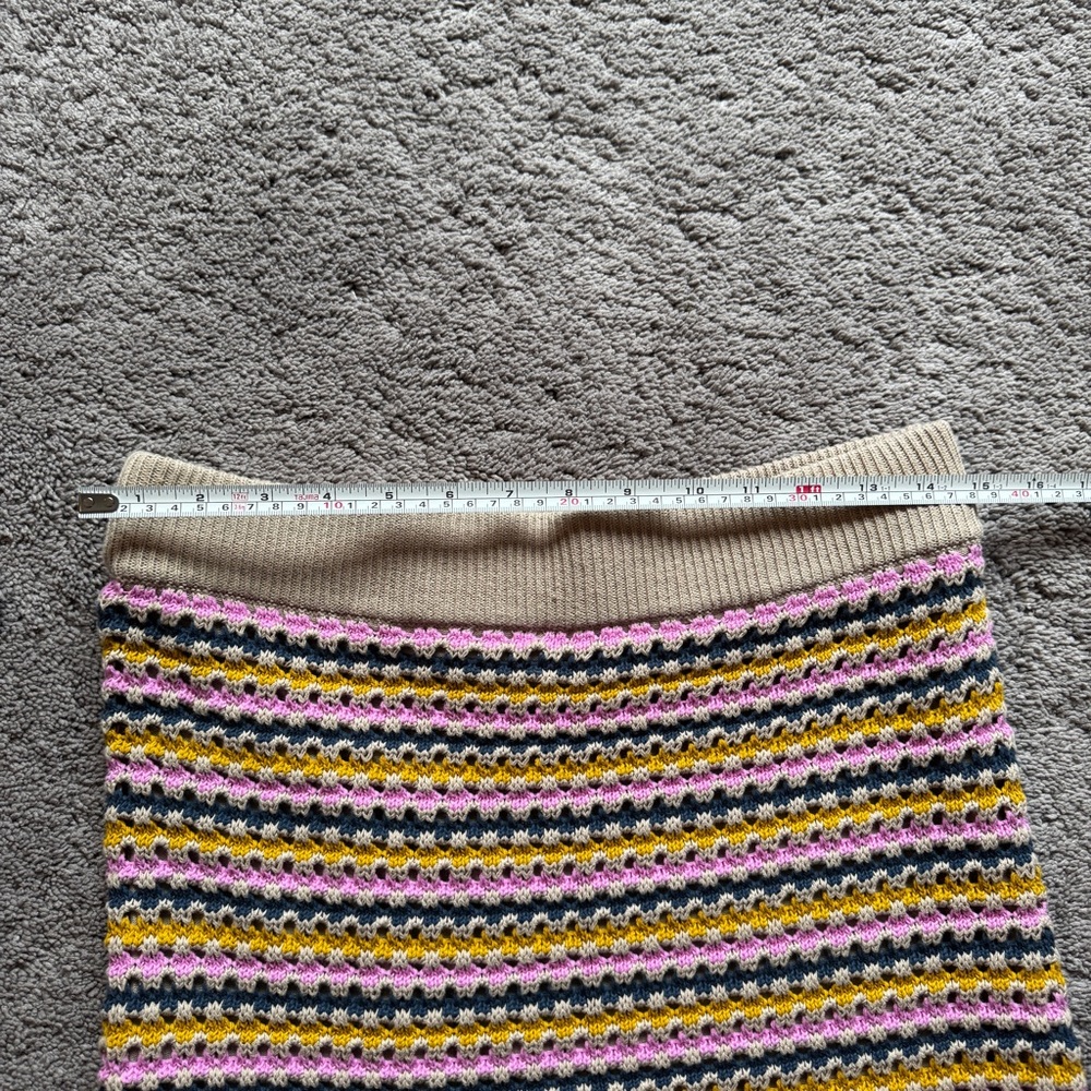 White + Warren Multicolor Striped Cotton Linen Set - Picture 8 of 9